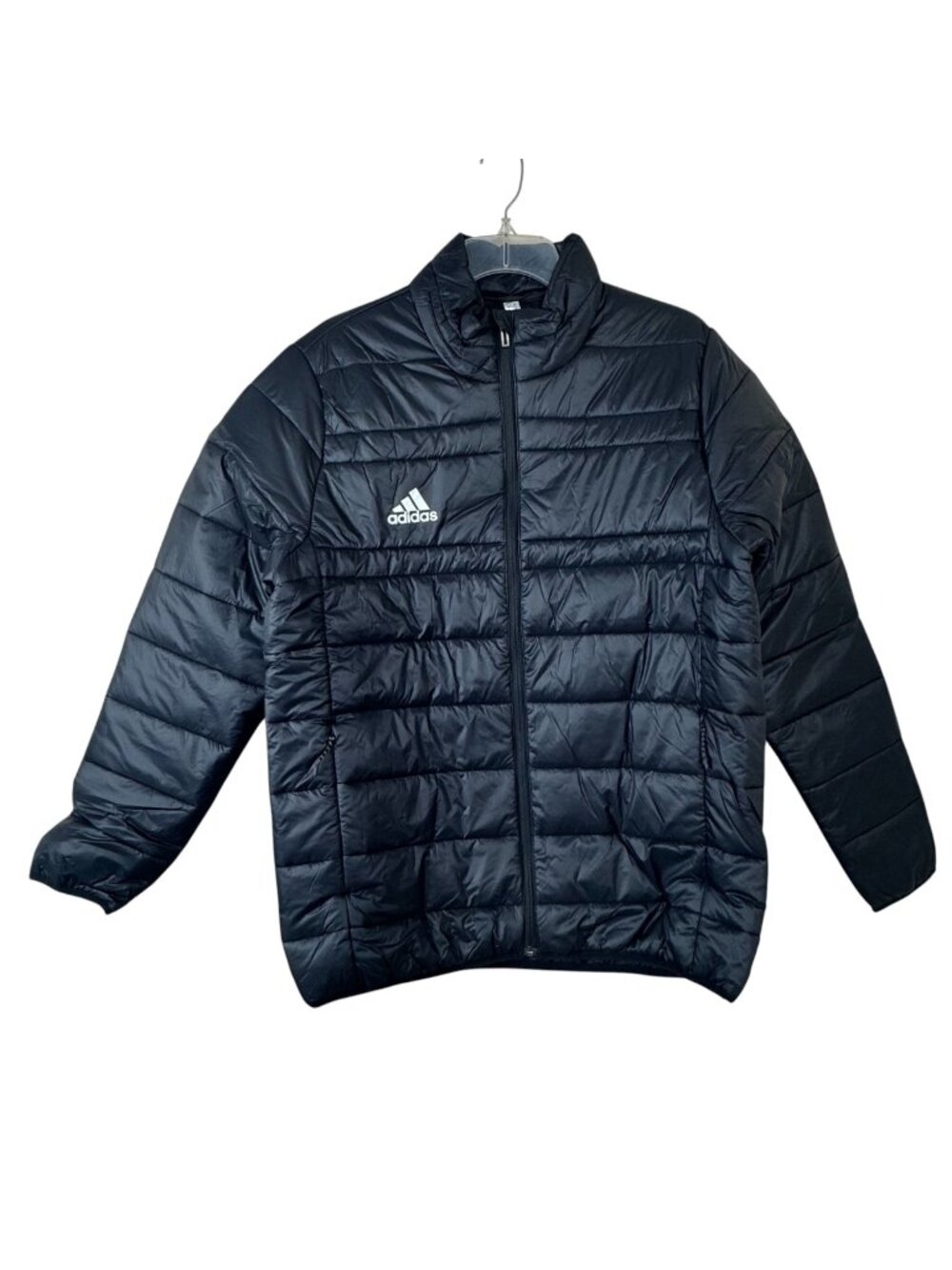 Adidas Condivo NWOT Puffer Jacket Men's M Black Warm Winter Outdoors Lightweight